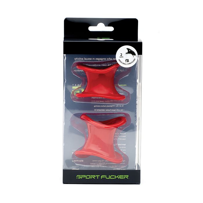 Sport Fucker Ergonomic Ball Stretcher Kit - Red