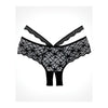 Load image into Gallery viewer, Adore Heartbreaker Panty Black O/S
