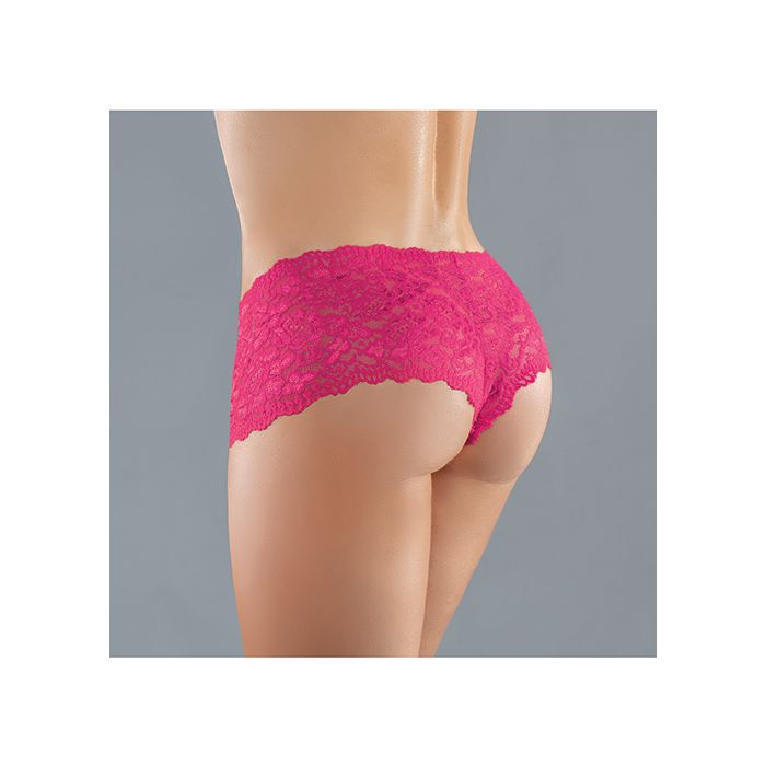 Adore Candy Apple Panty Hot Pink O/S