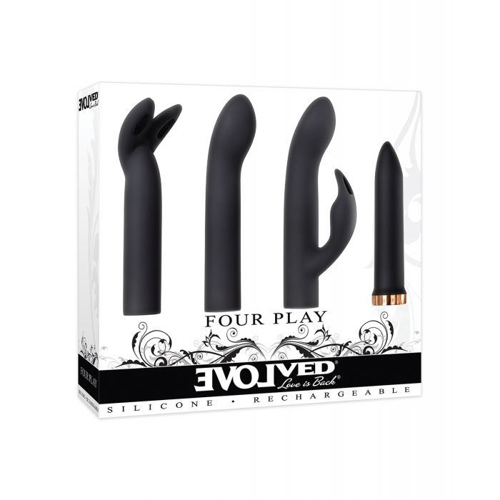 Evolved Four Play Kit - Black/Rose Gold