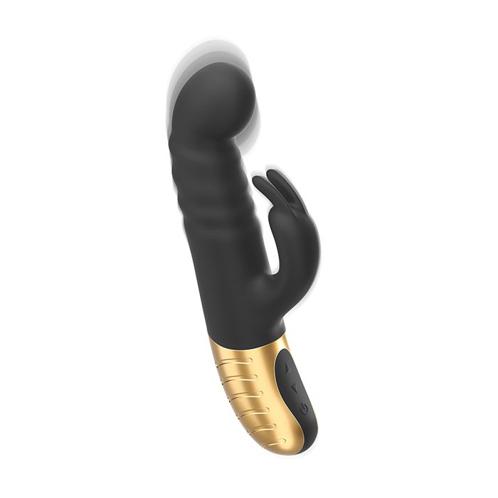 Dorcel G-Stormer Thrusting G Spot Rabbit - Black/Gold