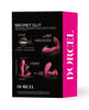 Încărcați imaginea în vizualizatorul Galerie, Dorcel Secret Clit Dual Stim Încălzire și Control Vocal - Roz
