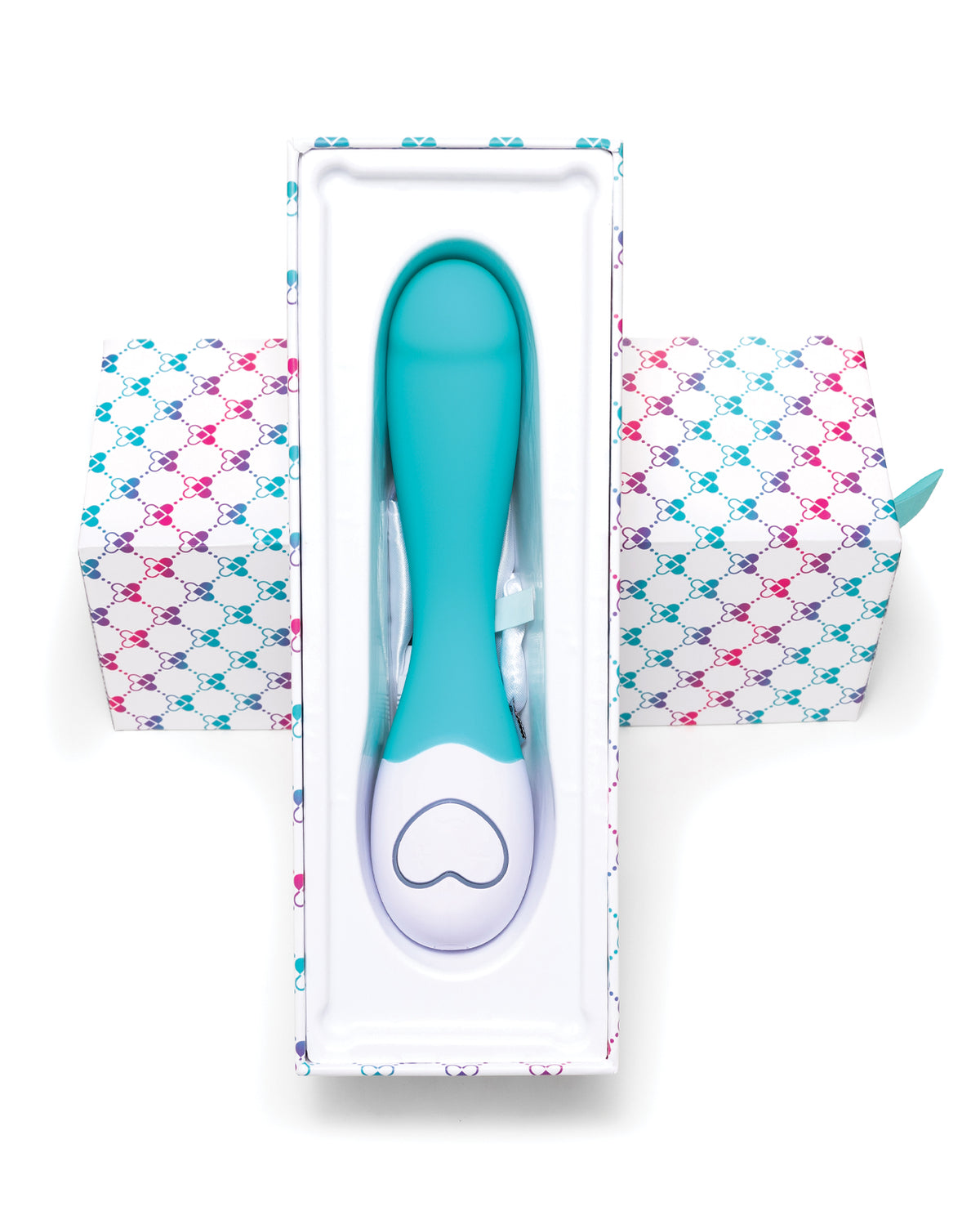 OhMiBod Lovelife Cuddle Wibrator punktu G - Turkusowy