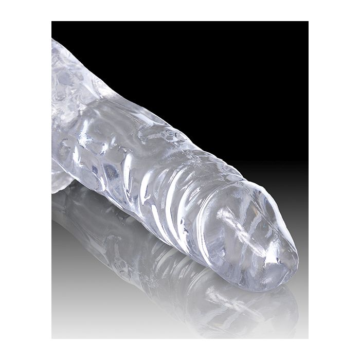 King Cock Clear 4" Cock w/Balls