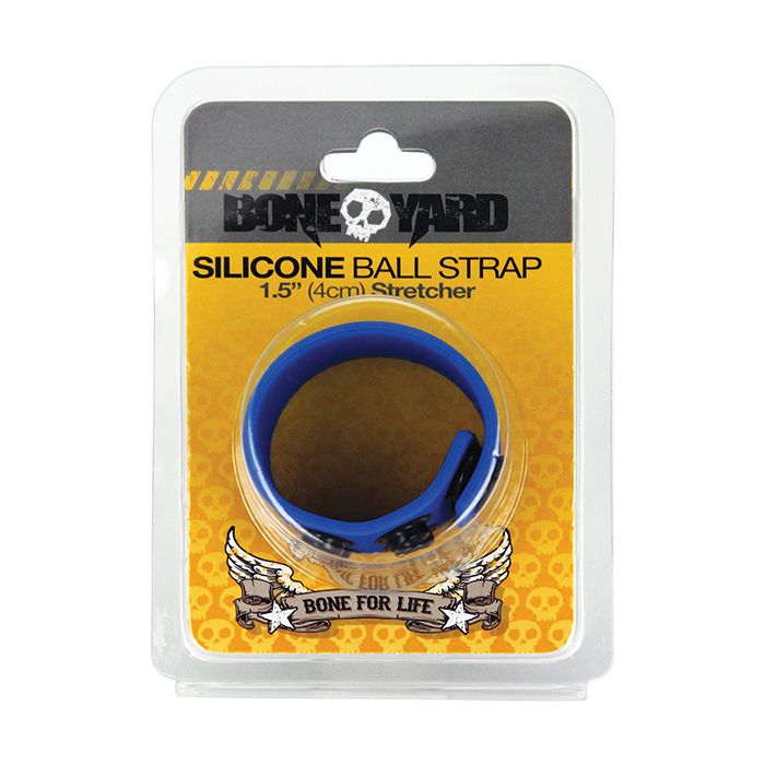 Boneyard 1.5" Ball Strap - Blue