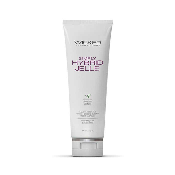Wicked Sensual Care Simply Hybrid Jelle Lubricant 4 Oz
