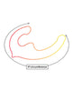 Load image into Gallery viewer, Shades Jelly TPR Gradient Strapless Strap On - Pink/Yellow

