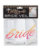 Încărcați imaginea în vizualizatorul Galerie, Glitterati Bride Veil - Rose Gold/White
