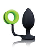 Cargue la imagen en el visor de la galería, Shots Ouch Butt Plug w/Cock Ring - Glow in the Dark

