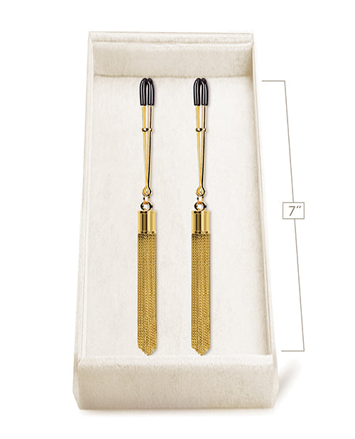 Pinzas de pezón de lujo Couture Clips - Brillo y Chic