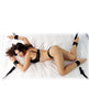 Indlæs billede i gallerifremviser, Plesur Fuzzy Bedroom Bondage Kit - Black
