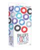 Carica l'immagine nel visualizzatore Galleria, The 9's Baller's Dozen Original 12pc Cockring Set - Asst. Colors
