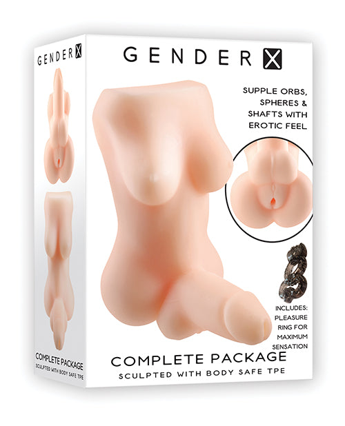Zestaw Kompletny Gender X Wielofunkcyjny Stymulator - Jasny