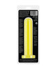 Load image into Gallery viewer, Firefly Thrill Glow in the Dark Dildo - Large - Yellow
