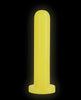 Load image into Gallery viewer, Firefly Thrill Glow in the Dark Dildo - Large - Yellow
