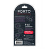 Load image into Gallery viewer, Forto F-61 Liquid 3 Piece Cock Ring Set - Black
