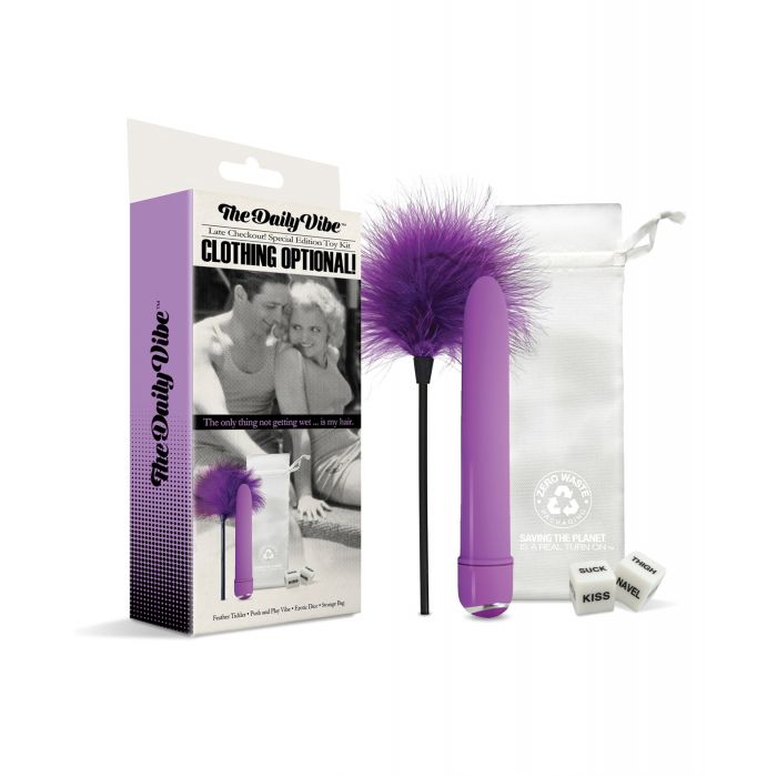 The Daily Vibe Clothing is Optional Kit - Purple