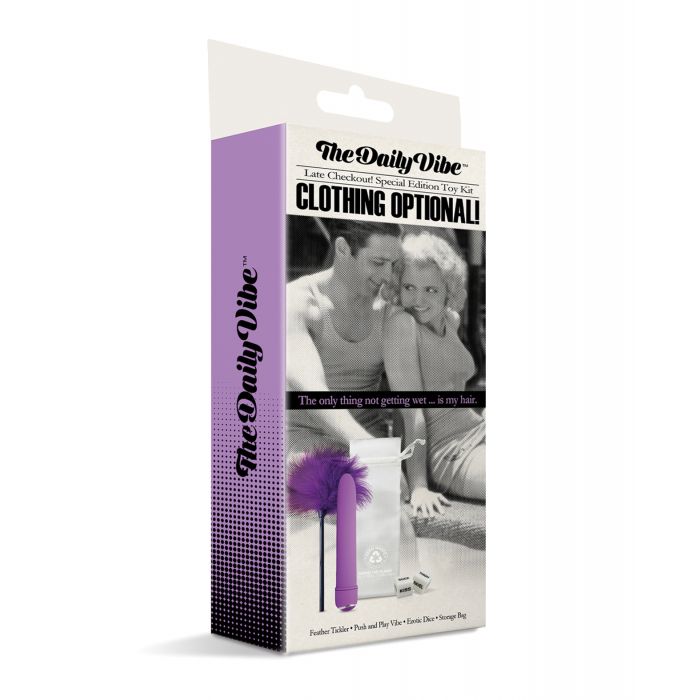 The Daily Vibe Clothing is Optional Kit - Purple