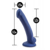 Carica l'immagine nel visualizzatore Galleria, Blush Avant D10 Dildo in Silicone - Ergo Mini Indigo

