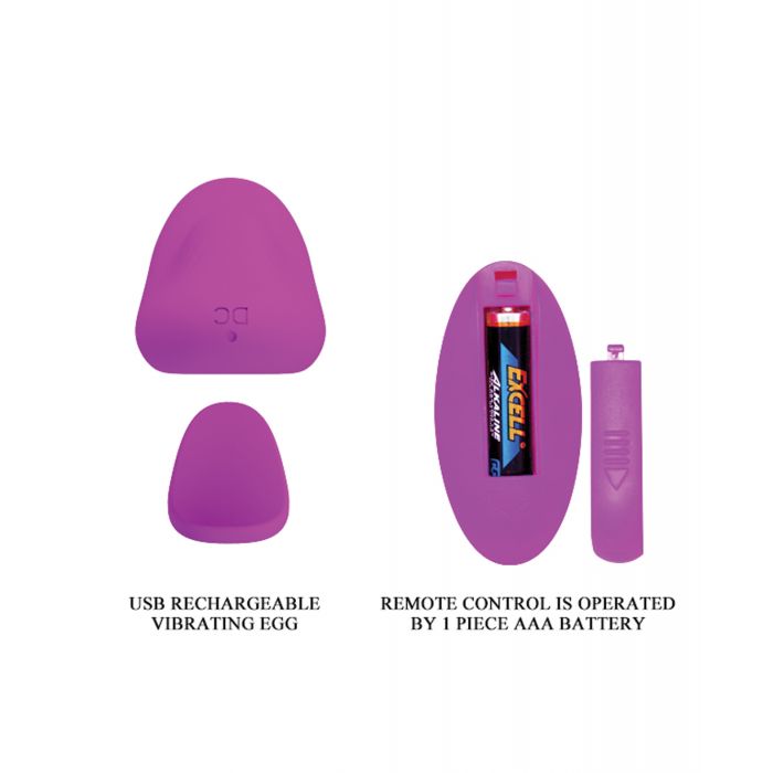 Pretty Love Romance Lisa Magnetisk Trosmassager Fuchsia