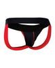 Încărcați imaginea în vizualizatorul Galerie, Male Basics Neon Jockstrap Red SM
