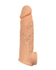 Load image into Gallery viewer, Natural Realskin Vibrating Penis Xtender - White
