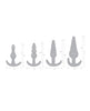 Ladda bilden i Galleri Viewer, Blue Line C &amp; B 4 pc Anal Training Set - Jelly Blue
