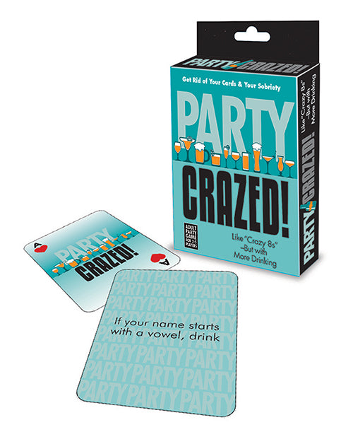 Party Crazed Card Game Sexy Drinking Card Game For Adults