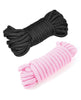 Load image into Gallery viewer, Plesur Cotton Shibari Bondage Rope 2 Pack - Black/Pink
