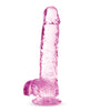 Ladda bilden i Galleri Viewer, Blush Naturally Yours 6 Inch Crystalline Dildo Rose
