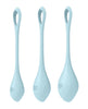 Cargue la imagen en el visor de la galería, Satisfyer Yoni Power 2 Balls Training Set - Light Blue
