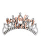 Carregar imagem no visualizador da Galeria, Birthday Girl Tiara Rose Gold Diamante Elegant Accessory
