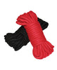 Încărcați imaginea în vizualizatorul Galerie, Plesur Cotton Shibari Bondage Rope 2 Pack - Black/Red
