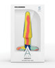Load image into Gallery viewer, A Play 5" Groovy Silicone Anal Plug - Multicolor/Yellow
