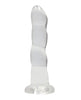 Load image into Gallery viewer, Shots RealRock Crystal Clear 7" Rippled Dildo - Transparent
