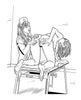 Afbeelding laden in Galerijviewer, Wood Rocket XXX Nurses Coloring Book
