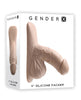Load image into Gallery viewer, Gender X 4" Silicone Packer - Ivory

