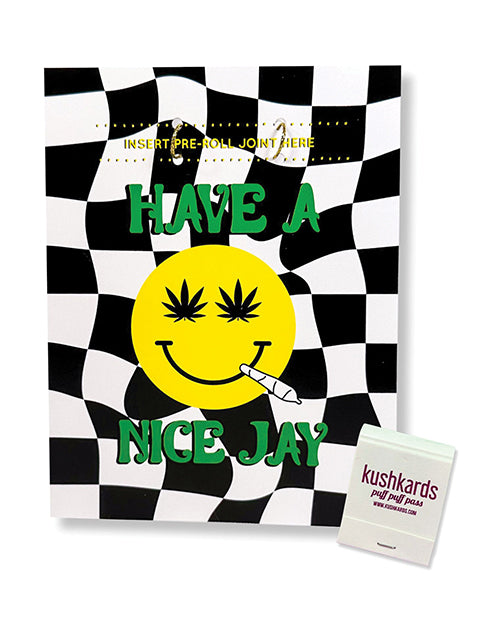 Have A Nice Jay Greeting Card With Matchbook Included