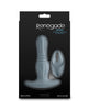 Indlæs billede i gallerifremviser, Renegade Gemini Anal Plug Vibrator w/Remote - Gray
