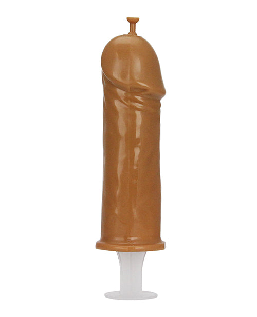 Strzykawka Pecker Shot - Brązowa