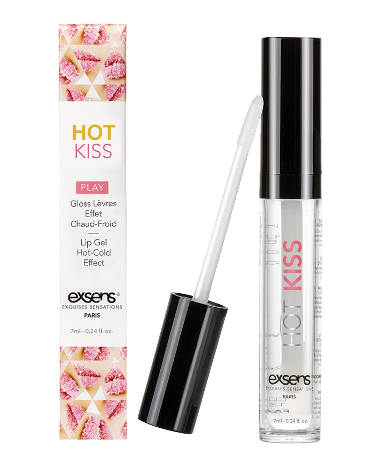 EXSENS de Paris Gloss à Lèvres Hot Kiss Play - Fraise