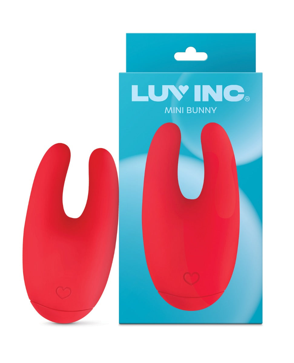 Luv Inc. U -Shape Mini Bunny - Red