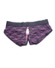 Cargue la imagen en el visor de la galería, Strap U Lace Envy Crotchless Panty Harness - 3XL Purple
