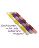 Załaduj obraz do przeglądarki galerii, The 9's Make Me Melt Sensual Warm-Drip Candles - Pastellines Stripes Pack of 3
