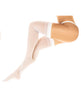 Load image into Gallery viewer, Sheer Thigh High Stockings White O/S
