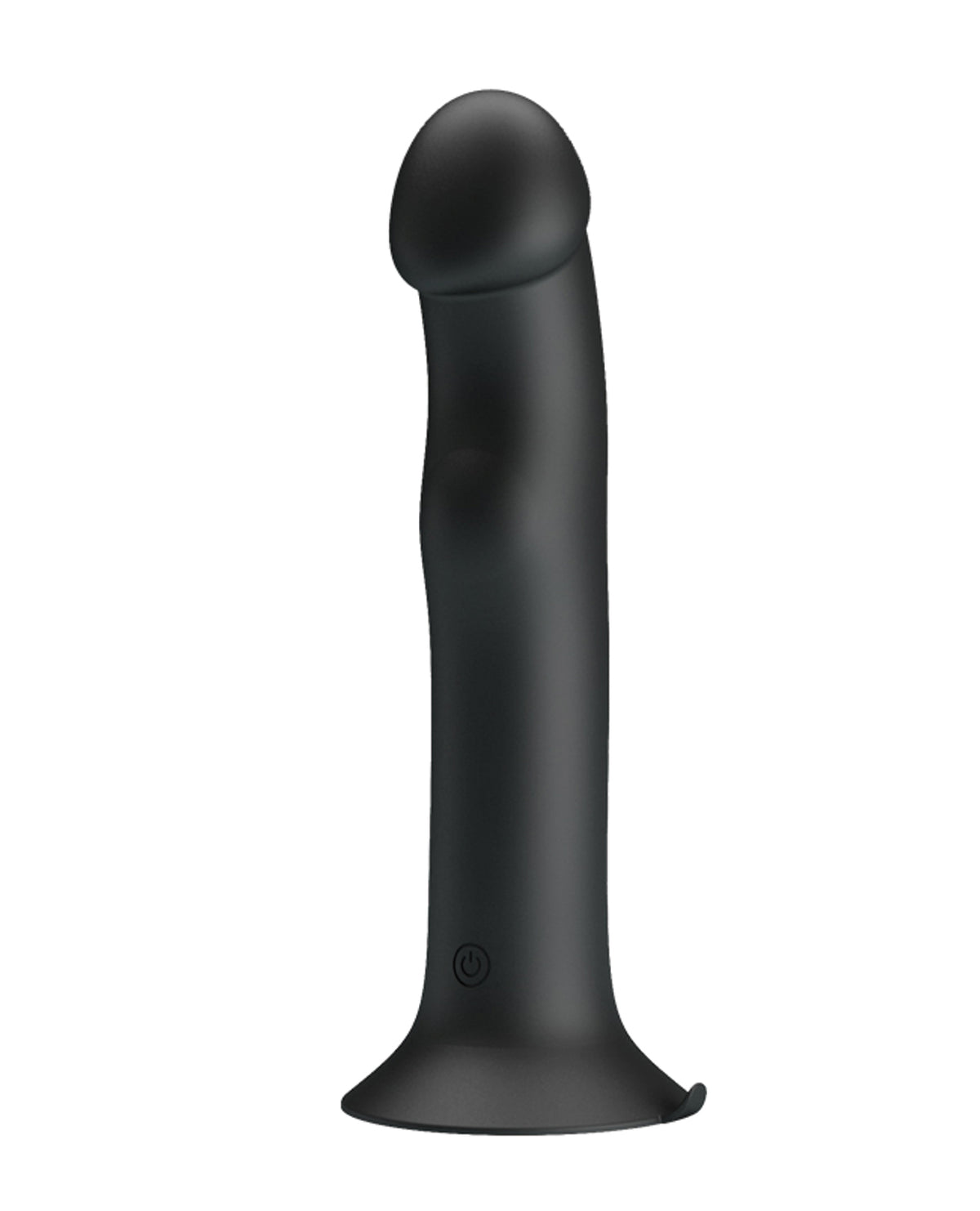 Pretty Love Murray Vibrador e Dildo com Ventosa Pulsante - Preto