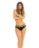 Charger l'image dans la visionneuse de la galerie, Rene Rofe Underneath It All Panty Black S/M
