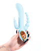 Afbeelding laden in Galerijviewer, Natalie's Toy Box Mighty Magic Clit, G-Spot &amp; Anal Vibrator - Aqua
