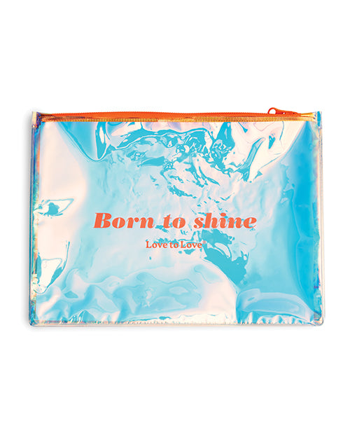 Afbeelding laden in Galerijviewer, Love to Love Born to Shine Pouch - Vivid Orange
