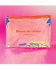 Afbeelding laden in Galerijviewer, Love to Love Born to Shine Pouch - Vivid Orange
